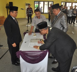 Pelantikan Dan Serah Terima Jabatan Dekan Fkip Unlam