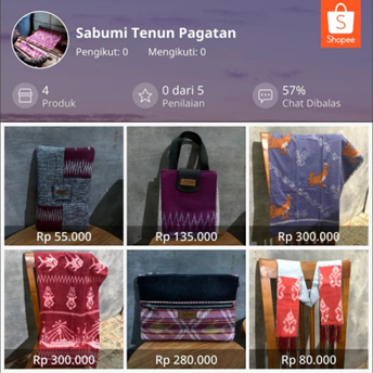 Tenun Pagatan 1