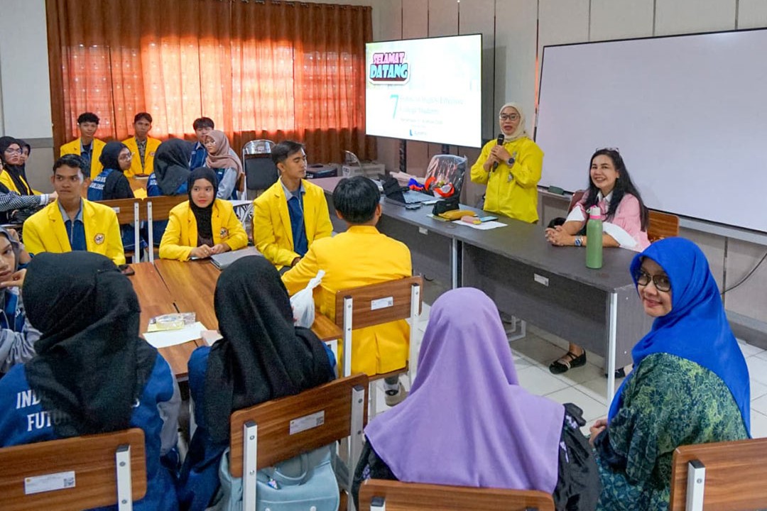 YABN Bekali Mahasiswa Binaan dengan Seven HabitsRuang pelatiha