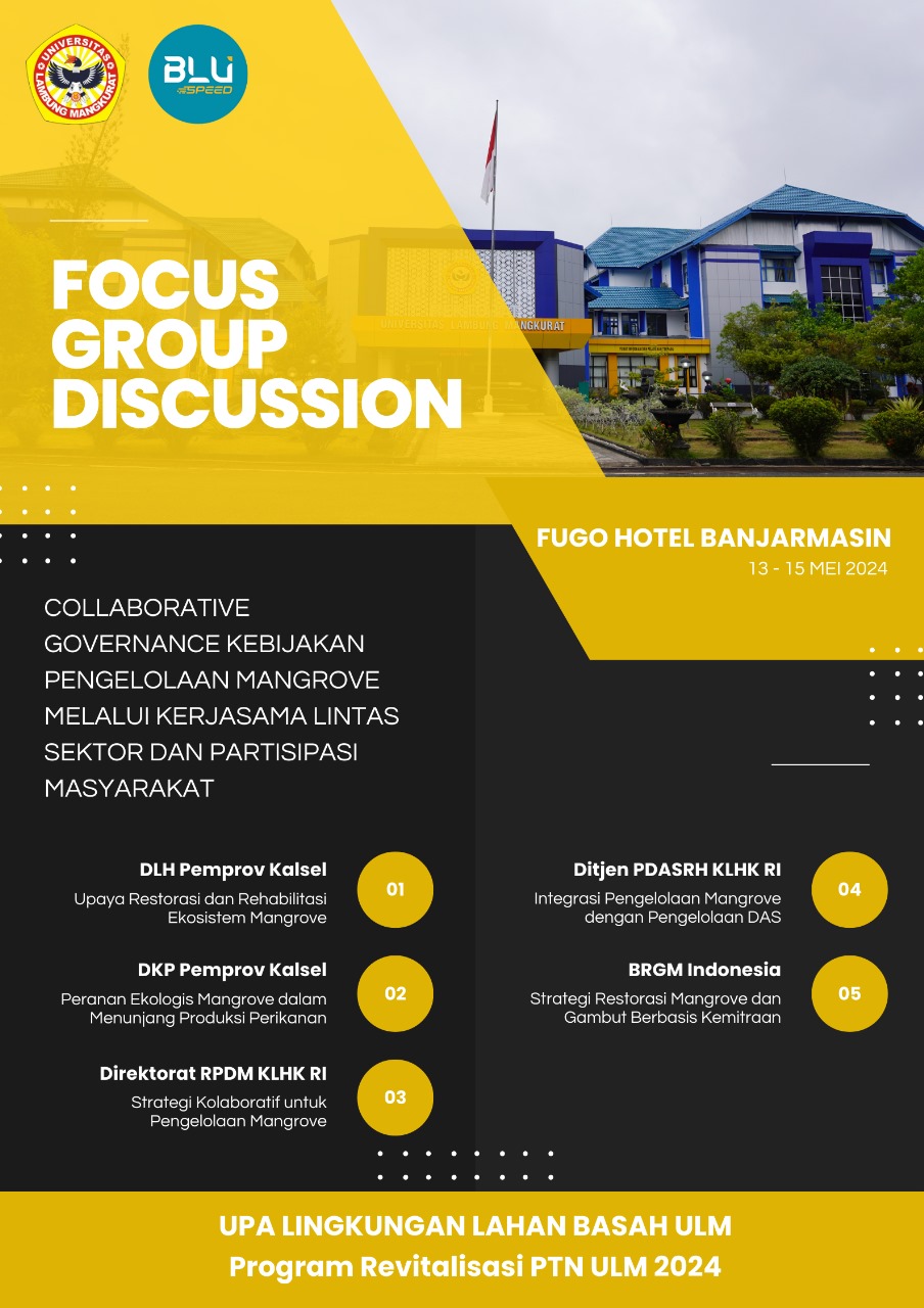 FGD: COLLABORATIVE GOVERNANCE KEBIJAKAN PENGELOLAAN MANGROVE MELALUI ...
