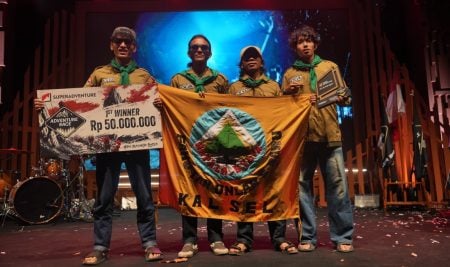 WhatsApp Image 2026-09-14 at 3.14.42 PM Ruben, Irfansyah, Tohirin, dan M. Shidiq (Mapala Sylva) Juara 1 Nasional Super Adventure Race 2026