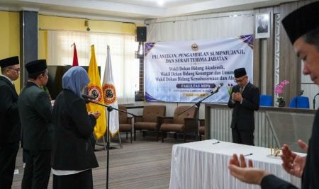 Rektor ULM Lantik Wakil Dekan FMIPA Periode 2026–2030